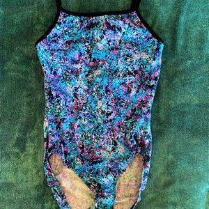 Adult gymnastic leotard